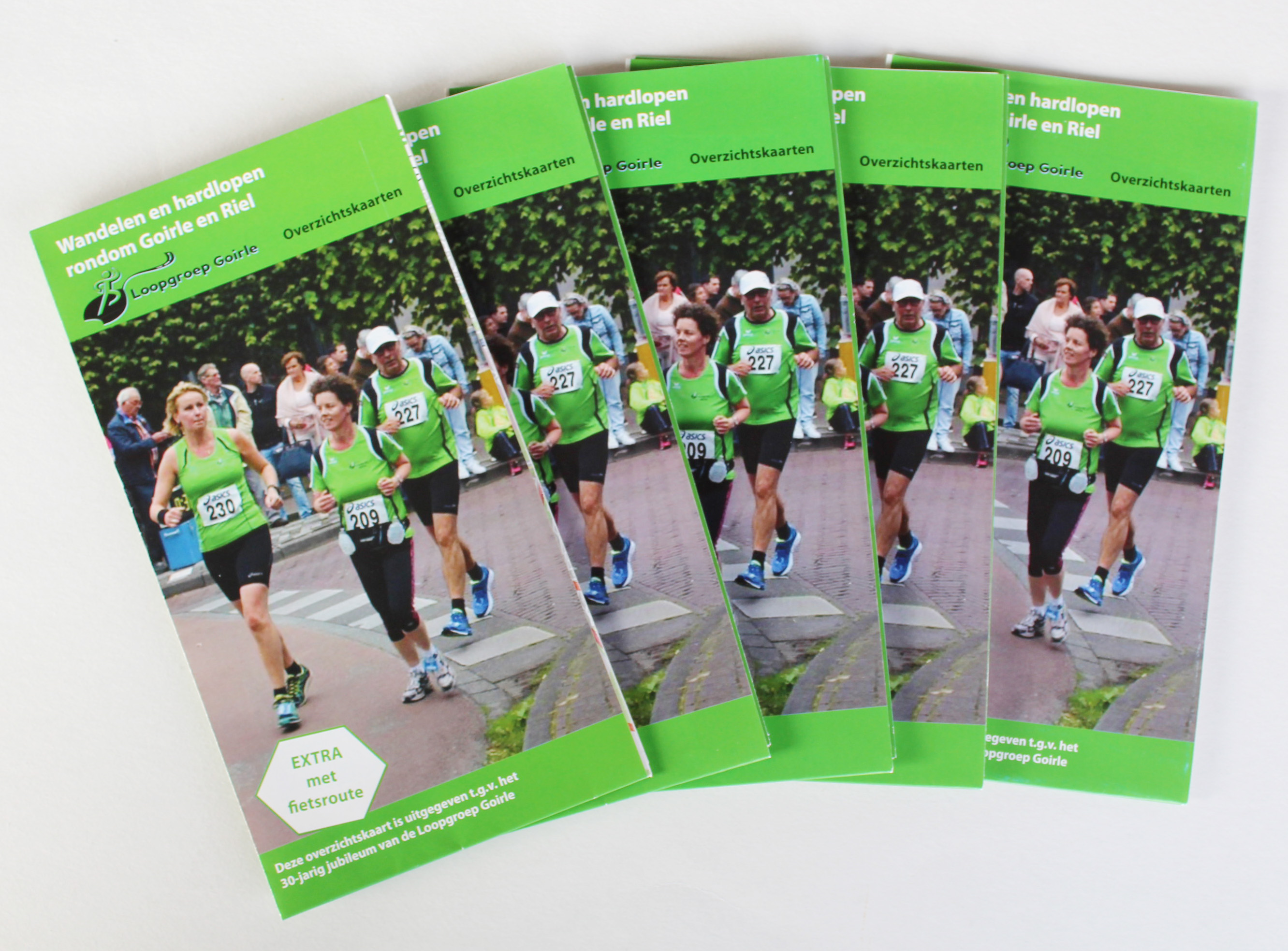 Routekaart Loopgroep Goirle