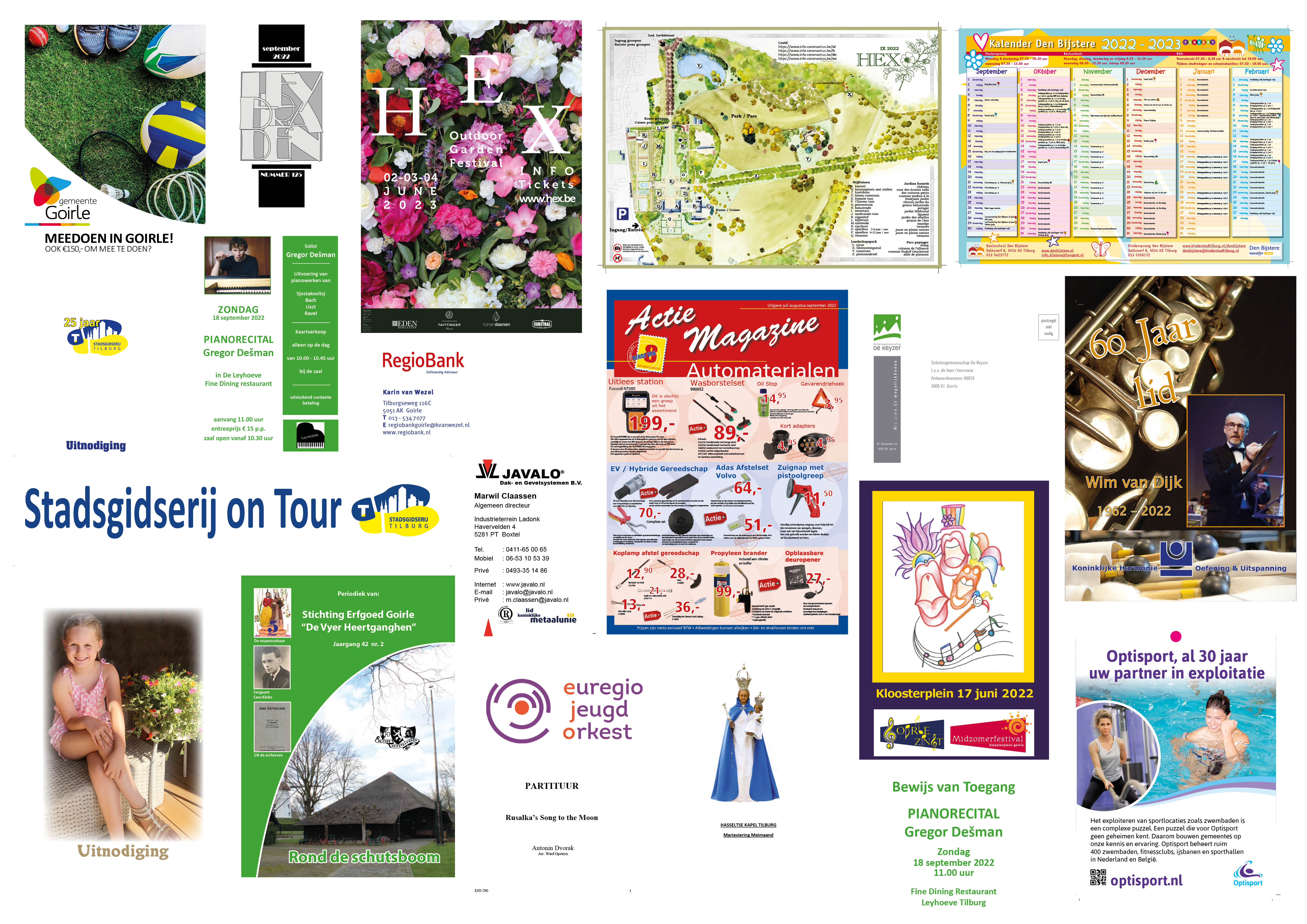 Drukwerk van de afgelopen weken